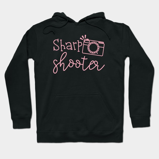 Sharp Shooter Camera Photography Hoodie by GlimmerDesigns